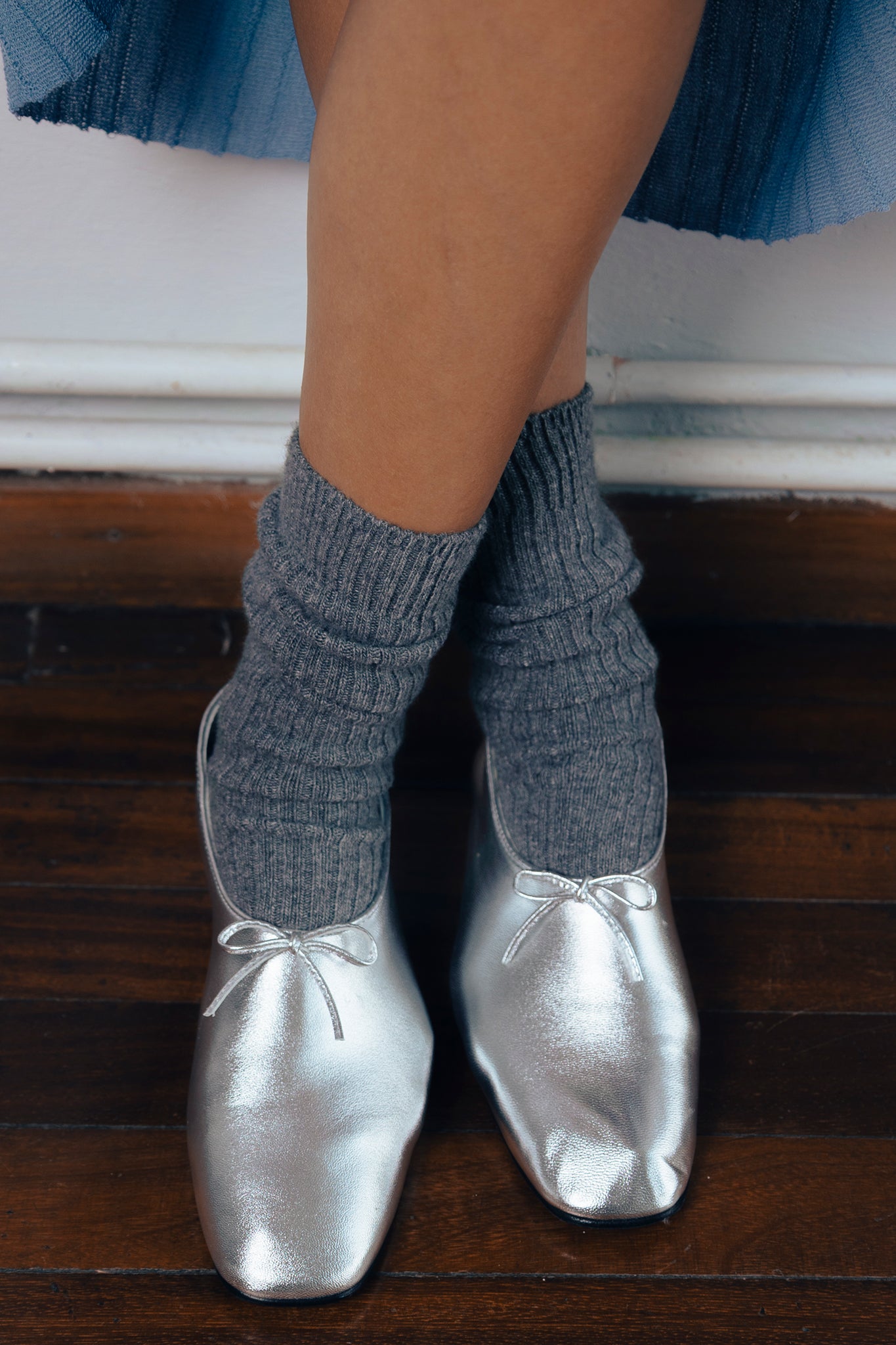 MOON SLIPPERS_SILVER