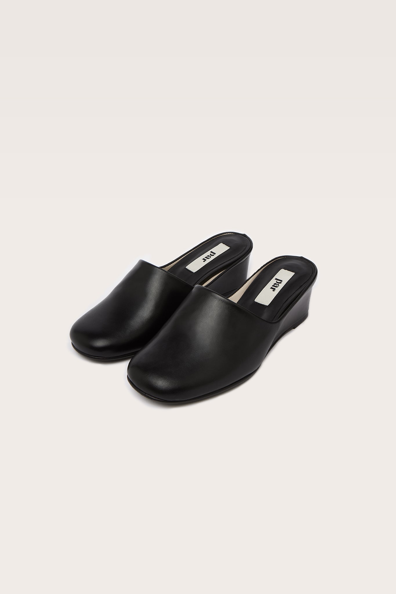 NAKED WEDGES, BLACK
