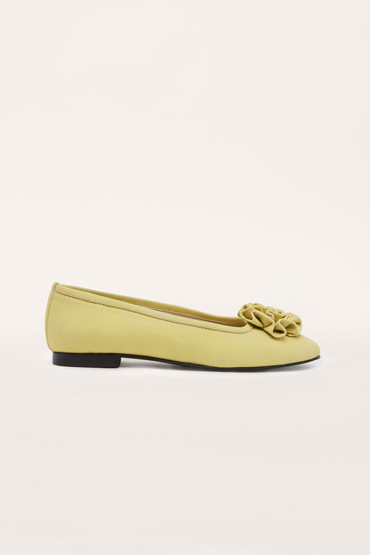 MARSHA ROSETTE BALLERINAS, LEMON